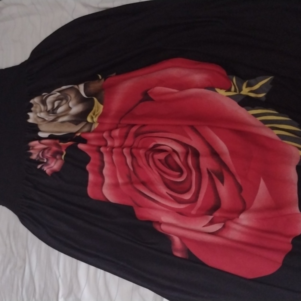 Spaghetti black dress - Picture 2 of 3